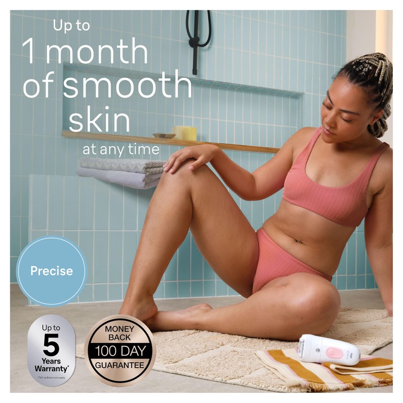 Braun Silk-épil 5, Epilator for Easy Hair Removal, Wet &
