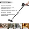 Artudatech Shovel & Headphone & Metal Detector Gold Digger Hunter