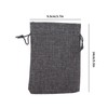 24PCS Drawstring Christmas Bag Lucky Number Gift Bag Christmas Sack