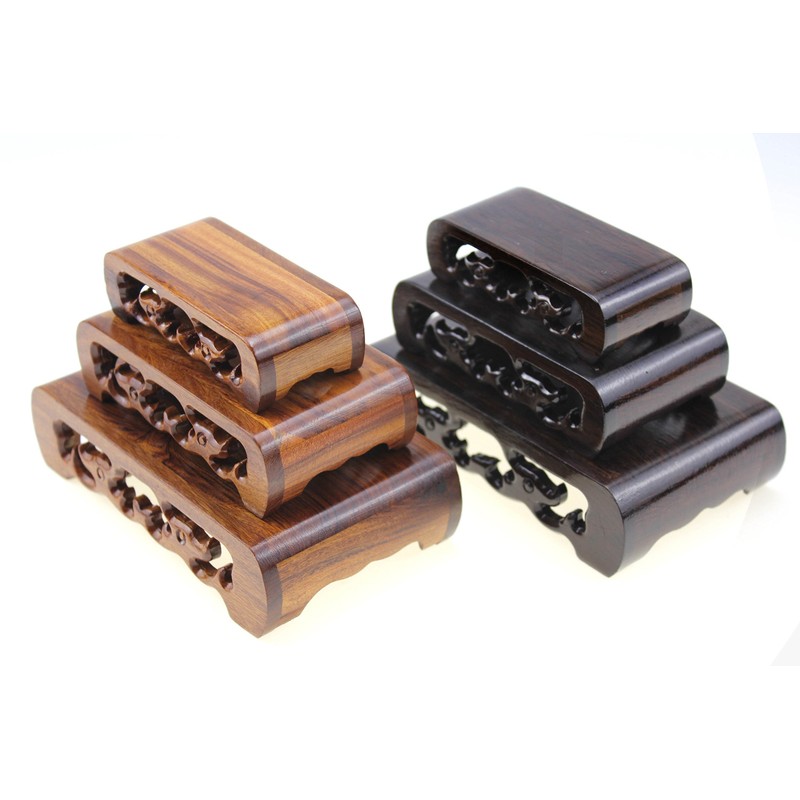 Oriental Furniture Chinese Rosewood Solid Mahagony Wood Display Stand Wooden