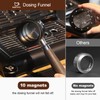 MEION 58mm Dosing Funnel, Magnetic Espresso Dosing Funnel Coffee Funnel