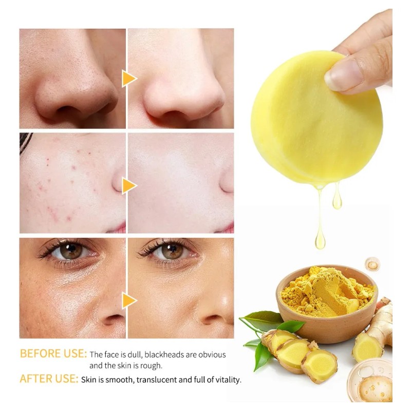 Bf Almohadillas Limpiadoras De Cúrcuma