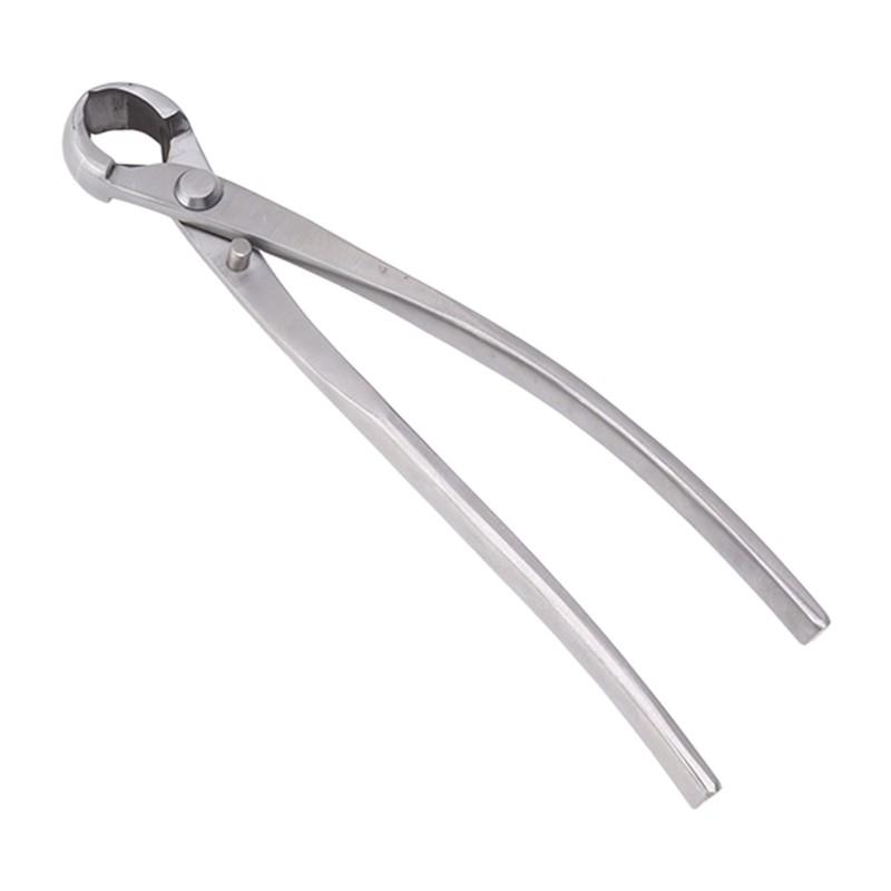 Concave Cutter Chromium Alloy Silver Bonsai Concave Branch Cutter Durable