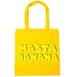 Hippowarehouse Hasta banana Tote Shopping Gym Beach Bag 42cm x38cm, 10 litres