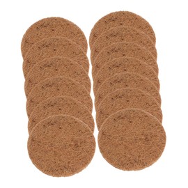 POPETPOP 12 Stück Teppich aus Seide, Nistmaterial, Vogelmatte, Papageien-Zuchtmatte, Nestmatten, Palmenseide, Hellbraun