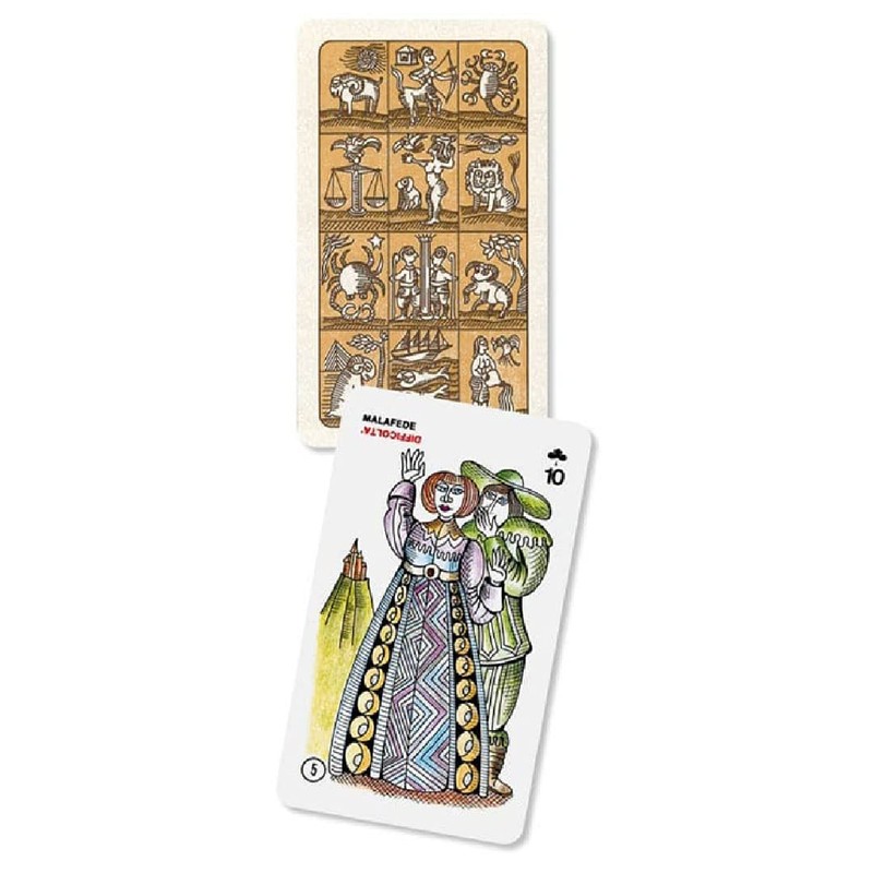 Dal - Tarot Indovino 78 Cards Beige 043002