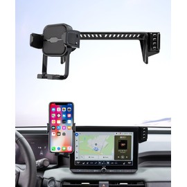 Auto Clamp Car Phone Holder for Toyota RAV4/Hybrid 2026, 10.5" Screen Clip