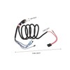 BUGUUYO Car Horn Kit Button Horn Wire Harness Adapter Replacement