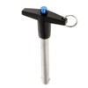 Almencla Stainless Steel Quick- Locking Pin, Push Button, 1/4 inch