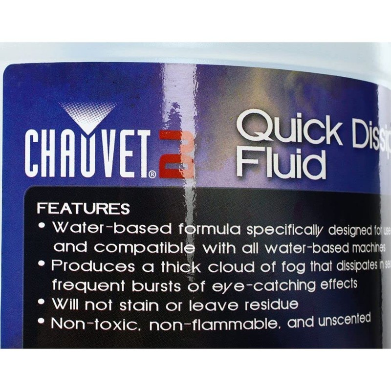 CHAUVET DJ Quick Dissipating Fog Fluid (4 Gallon)