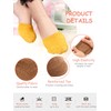 SATINIOR 8 Pairs Toe Topper Socks for Women, Mule Toe