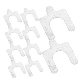 Mobestech 50pcs U-shaped Shims Car Alignment Tool Kit for Camber Angle Durable Wheel Alignment Tools for Enhanced Vehicle Stability and Easy Installation