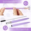11 Pzs Lapiceros Diamante Bolígrafos Brillo Pluma Exterior Violeta