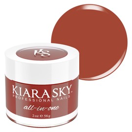 Kiara Sky All-In-One Acrylic Nail Powder | Multi-Use Dip & Acrylic Powder | Sculpting, Overlay & Dipping 2 oz, Cinnimental