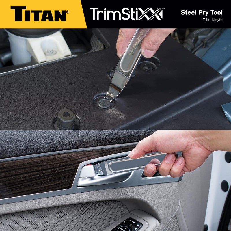 Titan 11571 Trim Stixx 7-Inch Wedge Pry Bar Tool with
