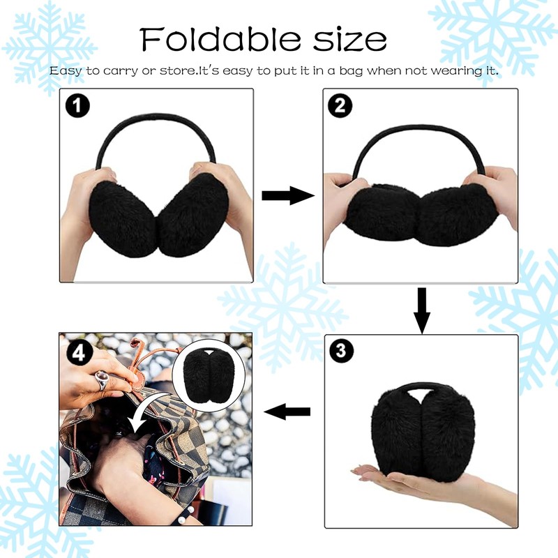 PVFZXS Ear Warmers, Ear Warmers, Ear Warmers, Ear Muffs Women,