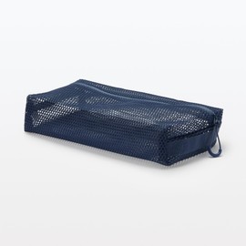 MUJI OHG85A3S 3D Mesh Case Navy M