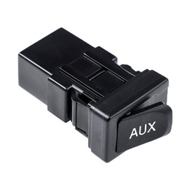 TOTMOX Auxiliary Stereo Jack Adapter Compatible with Toyota 4RUNNER Camry/Camry Hybrid FJ Cruiser Prius RAV4 YARIUS Sedan, Part Number: 8619006010, 86190-06010, 86160-53010, 8616053010, 86190-53010