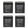 UPG 4 Pack - 12v 6.0ah 5Ah Battery Razor E100 Electric Scooter & Gas