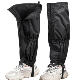 Wanocean 2Pcs Lawn Care Leg Gaiters, Waterproof Trimming Leg Protectors, Leg Guards for Weed Eating, Adjustable Leg Chap for Hiking Work Outdoor Garden for Men and Women