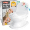 Nuby My Real Potty Training Toilet with Life-Like Flush Button
