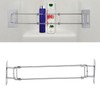 195‑345mm RV Shower Corner Storage Bar Stainless Steel Adjustable Bathroom