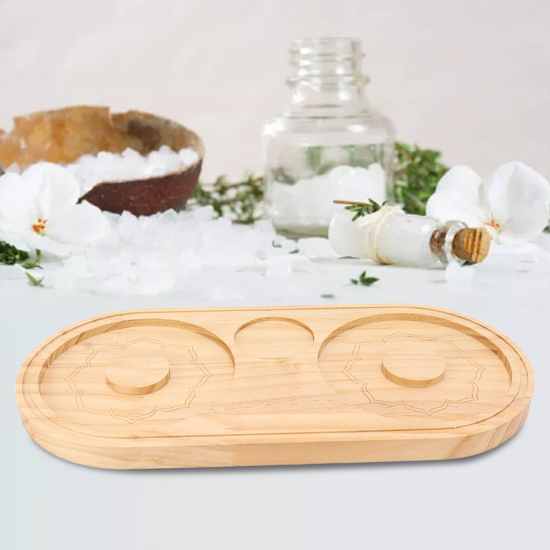 Salt Rimmer Pine Wood Sugar Rimmer Waterproof Holder Bar Tool