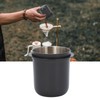 Dosing Cup 150ml 58mm Hands Free Stainless Steel Universal Inverted