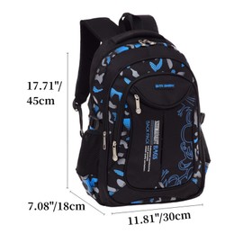 Camouflage Boys Backpack for Elementary Middle School Bookbag Kids School Bags Durable Kindergarten Backpack for Boys Girls