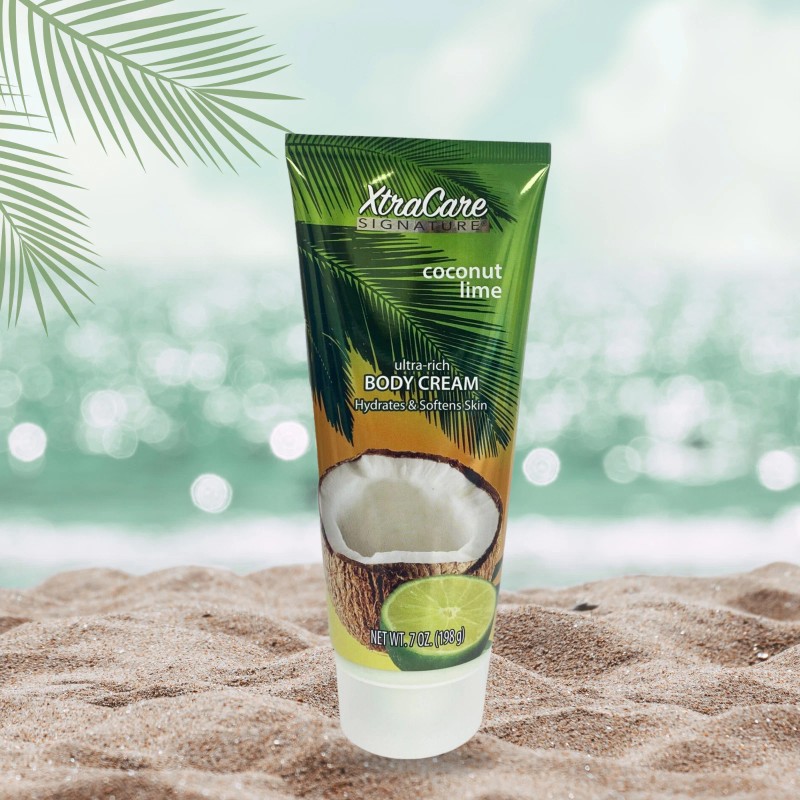 XtraCare Coconut Lime Body Cream, 7 fl oz – Hydrating