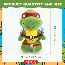 Sdjuifsd Turtl Cuddly Toy, Turtl Plush, Turtl Plush Toy, Turtl Figures Plush, Turtl Toy Stuffed Toy, Turtl Plush Toy, Turtl Plush Figure, Turtl Doll, Plush Doll Turtl 33 cm