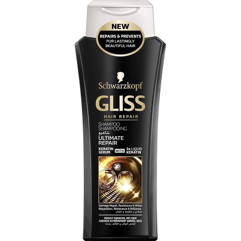Schwarzkopf Gliss Ultimate Repair Shampoo 250 ML by SCHWARZKOPF