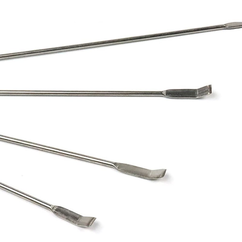 Micro Lab Sampling Reagent Spoon, 5PCS 12.5cm 2 In 1