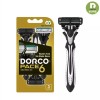 Dorco 도루코 PACE6 휴대용 면도기 3입 SXA100-3B Dorco PACE6 Portable