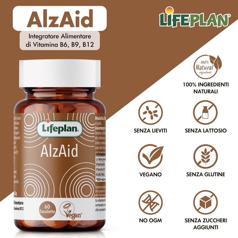 Lifeplan Alzaid 6-9-12 B complex 60 Tablets