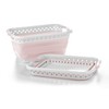 Pop & Load Collapse and Store Collapsible Plastic Laundry Basket,
