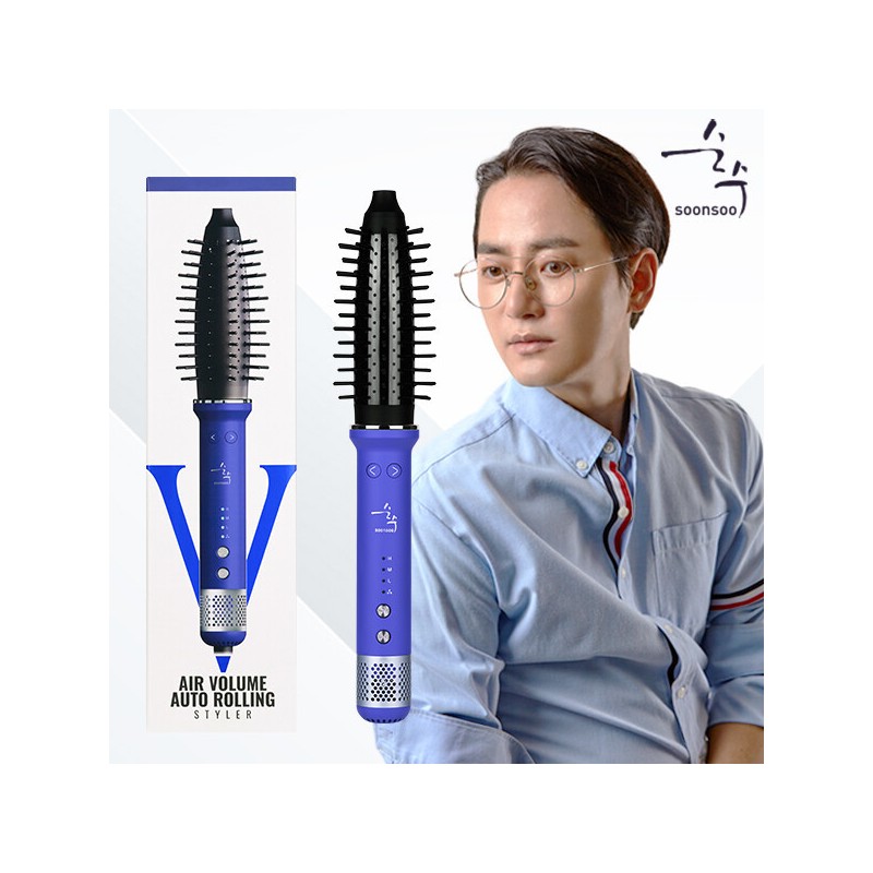 Pure The Salon Air Volume Auto Rolling Styler Blue /