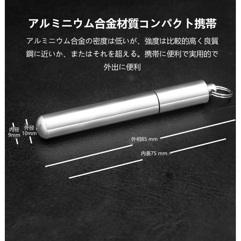 LUYING Toothpick Holder, Portable, Toothpick Holder, Cotton Swab Storage, Small