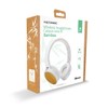 Metronic Wireless Bluetooth Headphones, Lightweight, Adjustable and Foldable Bamboo