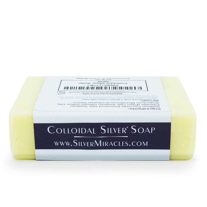 Silver Miracles - Colloidal Silver Soap - 3 pack