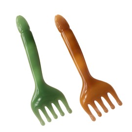 Baluue Unique Resin Massager Comb Scalp Massage Tool Body Acupoint Massager Set of 2