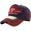 White Fang CA732 Eagle Pattern, English Letter Logo, Cap, Hat,