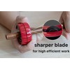 PLOWFAR Pipe Cutter 15mm and 22mm Set Copper Pipe Slice