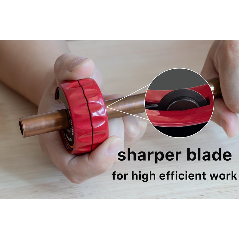 PLOWFAR Pipe Cutter 15mm and 22mm Set Copper Pipe Slice