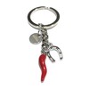 MODA MavillA Keyring for any occasion steel gift idea, red,