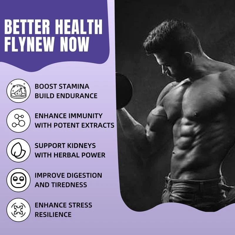 Flynew Shilajit Ultra Optimal Potency, Energy and Immune Support 60