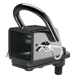 Nilight 2 Inch Rear Trailer Hitch Receiver Kit for ATV UTV Rear Bumper Tow Hook Black Hitch Cover Kit