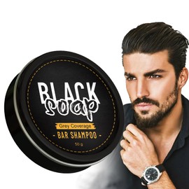 Grey Shine Soap, Hair Blackout Solid Shampoo, Soap for Removing Grey Hair, Grey Shine Hair Revitalisable Soap, Grey Gloss Hair, Hair Blackout Soap, Hair Soap for Grey Hair