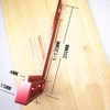CarAngels Woodworking Ruler Gauge T-Shaped Cage Right Angle Ruler Injury