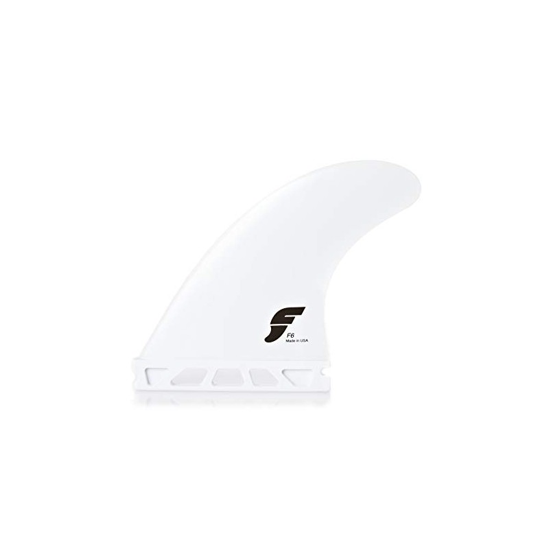 Futures F6 Thermotech Thruster Medium Surfboard Fins - White -